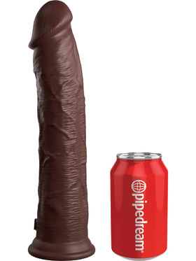 King Cock Elite: Dual Density Silicone Cock, 30 cm, dark