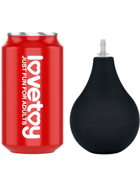 LoveToy: Squirt Extreme Dildo, 26 cm, black