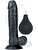LoveToy: Squirt Extreme Dildo, 23 cm, black