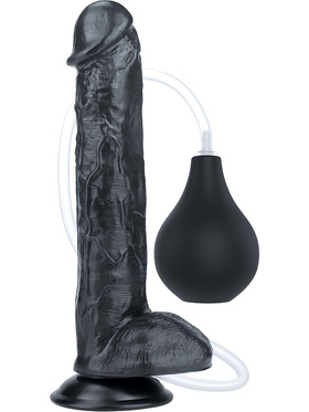 LoveToy: Squirt Extreme Dildo, 28 cm, black