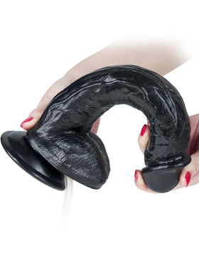 LoveToy: Squirt Extreme Dildo, 28 cm, black