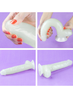 LoveToy: Lumino Play, Glow-In-The-Dark Dildo, 26 cm