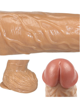 LoveToy: Real Extreme Extra Girth Dildo, 22 cm