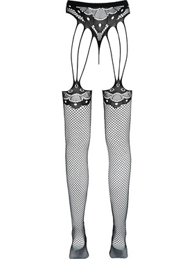 Cottelli Legwear: Suspender String with Stockings, One Size
