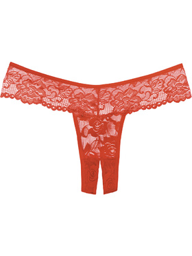 Allure Adore: Chiqui Love Lace Panties, red, One Size