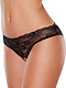 Crotchless Lace-Panties
