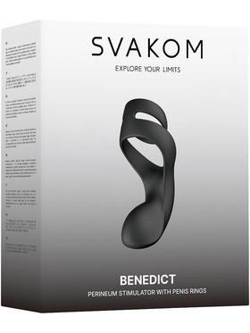Svakom: Benedict, Double Ring Perineum Stimulator