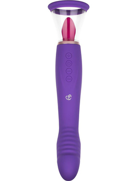 EasyToys: Pleasure Pump with G-Spot Vibrator, purple