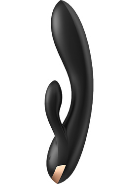 Satisfyer Connect: Double Flex Vibrator, black