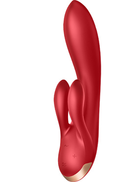 Satisfyer Connect: Double Flex Vibrator, red