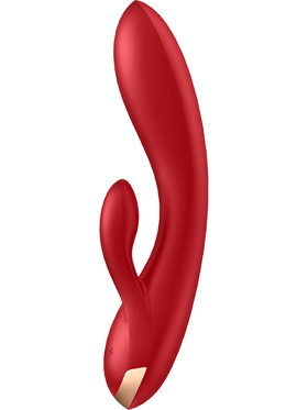 Satisfyer Connect: Double Flex Vibrator, red