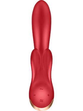 Satisfyer Connect: Double Flex Vibrator, red