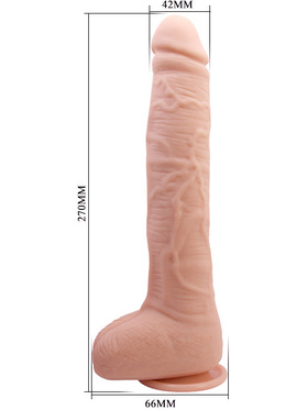 Beautiful Dick: Realistic Dildo with Suctioncup, 27 cm