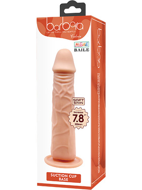 Barbara Calvin: Realistic Dildo with Suctioncup, 20 cm