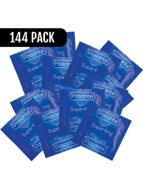 Pasante Super King: Condoms, 144-pack