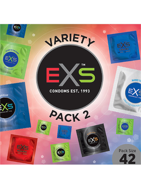 EXS Variety Pack 2: Condoms, 42-pack 