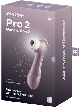 Satisfyer: Pro 2 Generation 2, Air Pulse Stimulator, purple
