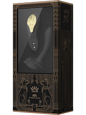 Zalo: Aya Wearable Vibrator with Remote control, black