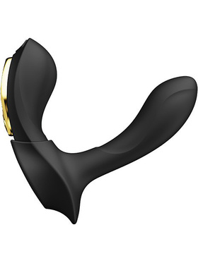 Zalo: Aya Wearable Vibrator with Remote control, black