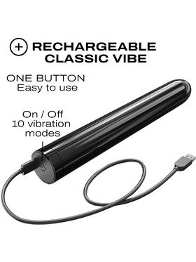 Dorcel: Black Muse 2.0, Vaginal Vibrator, black