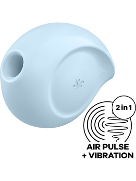 Satisfyer: Sugar Rush, Air Pulse Stimulator + Vibration, blue