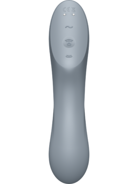Satisfyer: Curvy Trinity 3, Air Pulse Vibrator, grey