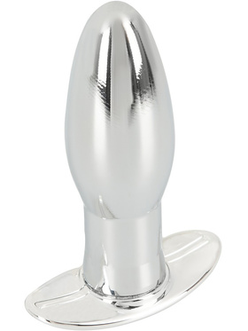 Anos: Metal Anchor Butt Plug with Vibration, medium 