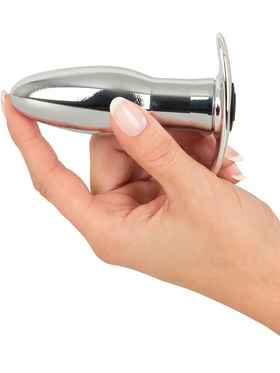 Anos: Metal Anchor Butt Plug with Vibration, medium 