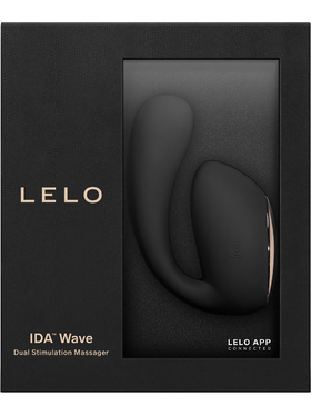 LELO: Ida Wave, Dual Stimulation Massager, black