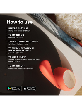 LELO: Ida Wave, Dual Stimulation Massager, black