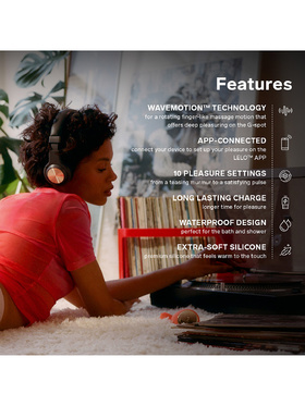 LELO: Ida Wave, Dual Stimulation Massager, black