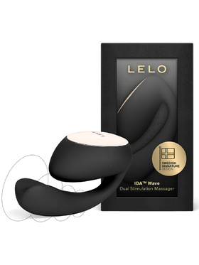 LELO: Ida Wave, Dual Stimulation Massager, black