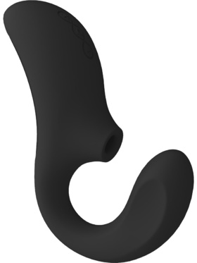 LELO: Enigma Cruise, Dual-Action Sonic Massager, black