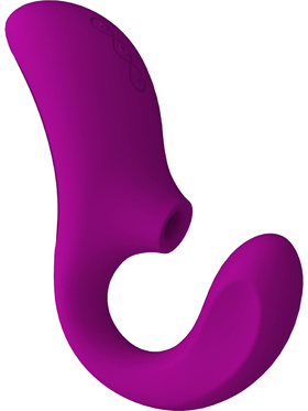 LELO: Enigma Cruise, Dual-Action Sonic Massager, purple