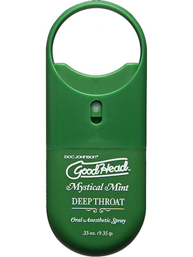 GoodHead: Deep Throat To-Go Spray, Mystical Mint, 8.5 ml 