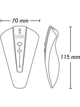 Shunga: Obi Intimate Massager, black