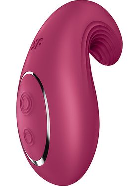 Satisfyer: Dipping Delight, Lay-on Vibrator, red