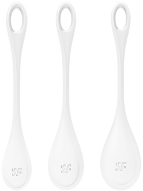 Satisfyer: Yoni Power 1, Balls Training Set, white