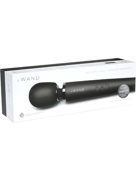 Le Wand: Rechargeable Vibrating Massager, black