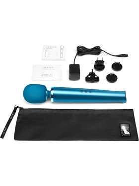 Le Wand: Rechargeable Vibrating Massager, blue