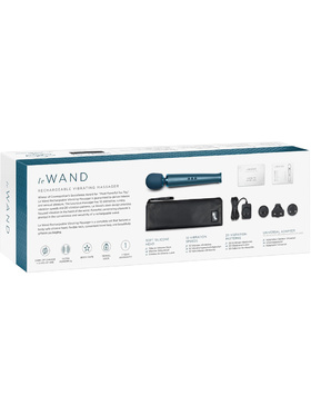 Le Wand: Rechargeable Vibrating Massager, blue