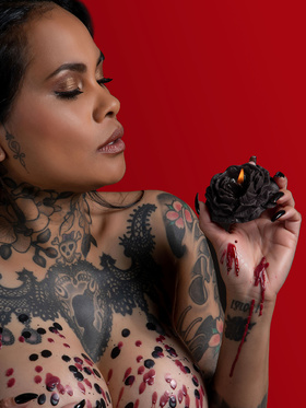 Taboom Luxury: Rose Bondage Candles, 2 pcs