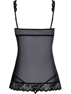 Kissable: Babydoll & String Set, black