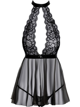Kissable: Babydoll & Thong, black