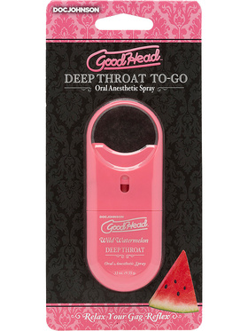 GoodHead: Deep Throat To-Go Spray, Wild Watermelon, 8.5 ml