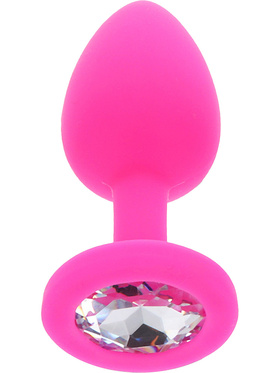 Toy Joy: Diamond Booty Jewel, small, pink