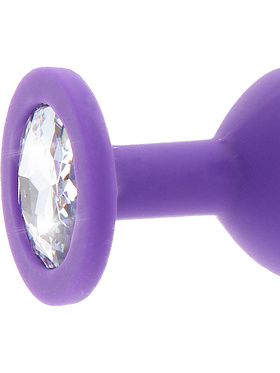 Toy Joy: Diamond Booty Jewel, medium, purple