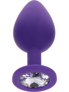 Toy Joy: Diamond Booty Jewel, medium, purple