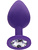 Toy Joy: Diamond Booty Jewel, medium, purple