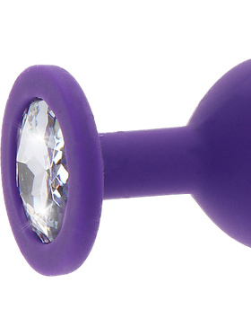 Toy Joy: Diamond Booty Jewel, large, purple